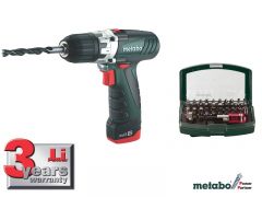 Аккумуляторный шуруповерт Metabo PowerMaxx 12 PowerPartner