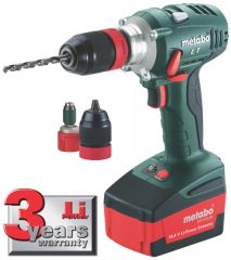Аккумуляторный шуруповерт Metabo BS 14,4 LT Quick
