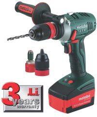 Аккумуляторный шуруповерт Metabo BS 18 LTX Quick