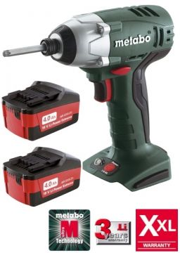 Акумуляторний ударний гайковерт Metabo SSD 18 LT 4.0 Аг