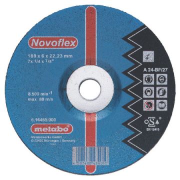 Зачисний диск Metabo Novoflex A 24, 150 мм