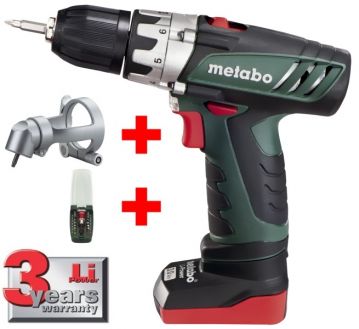Аккумуляторный шуруповерт Metabo PowerMaxx 12 Pro
