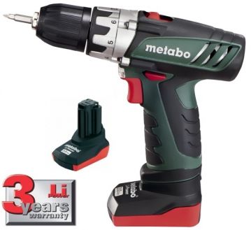 Аккумуляторный шуруповерт Metabo PowerMaxx 12 3,0 Ач