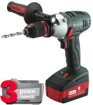 Аккумуляторный ударный шуруповерт Metabo SB 18 LTX Impuls 5.2 Ач