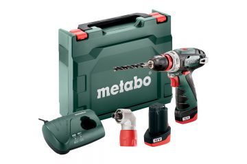 Акумуляторний шуруповерт Metabo PowerMaxx BS Quick зі зсувною головкою