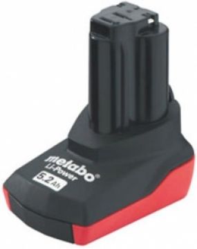 Акумуляторна батарея Metabo Li-Power 10.8 V, 5,2 Аг