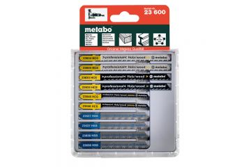 Набор пилочек для лобзика Metabo 10 предметов