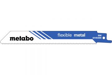 Сабельное полотно Metabo Flexible Metal 150 мм, 18 TPI, 5 шт