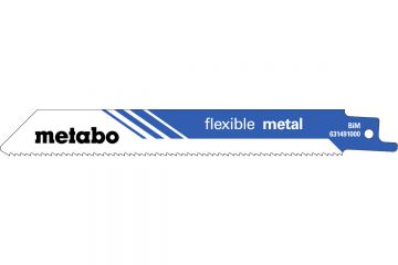 Шабельне полотно Metabo Flexible Metal 150 мм, 14 TPI, 5 шт