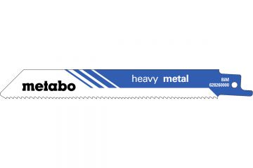 Шабельне полотно Metabo Heavy Metal 150 мм, 10-14 TPI, 5 шт