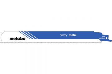 Сабельное полотно Metabo Heavy Metal 225x1.1 мм, 5 шт