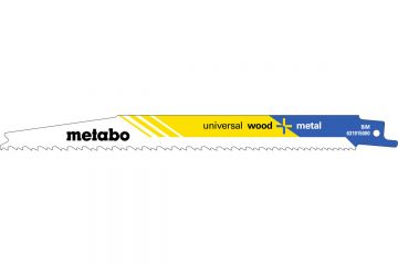 Шабельне полотно Metabo Universal Wood and Metal 200 мм, 2 шт