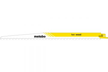 Сабельное полотно Metabo Fast Wood 300 мм, 5 шт