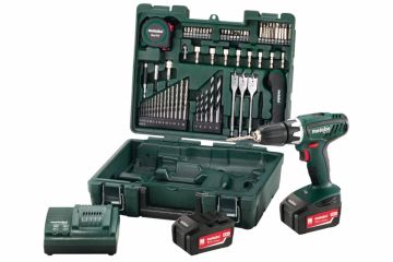 Акумуляторний шуруповерт Metabo BS 18 Li ( 4.0 Аг ) Мобільний майстерський інструмент