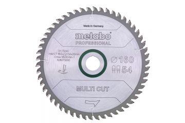 Пиляльний диск Metabo Multi cut HW/CT 190х2.2/1.4x30, Z36 WZ 5°