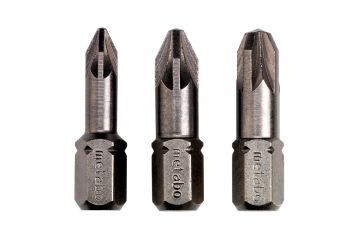 Набор бит Metabo Torsion PZ 1/2/3 х 25 мм