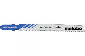 Лобзиковое полотно Metabo Universal Metal T 123 XF, 25 шт