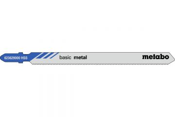 Лобзикове полотно Metabo Basic Metal T 318 A, 5 шт