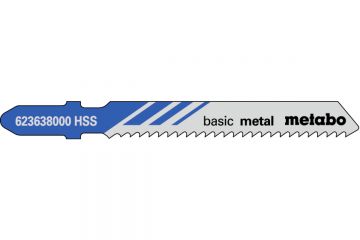 Лобзикове полотно Metabo Basic Metal T 118 B, 25 шт