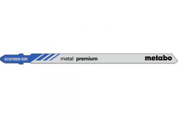 Лобзикове полотно Metabo Metal Premium T 318 AF, 5 шт