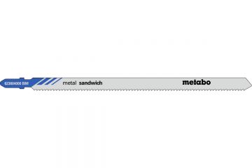 Лобзикове полотно Metabo Sandwich Metal Т 718 BF, 5 шт