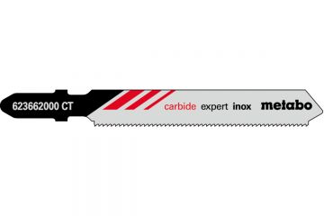 Лобзикове полотно Metabo Carbide Expert Inox T 118 AHM, 3 шт