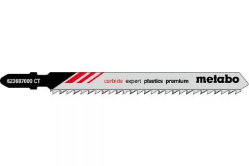 Лобзиковое полотно Metabo Carbide Expert Plastics Premium T 301 CHM, 3 шт