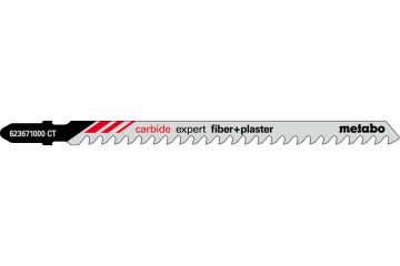 Лобзиковое полотно Metabo Carbide Expert Fiber and Plaster T 341 HM