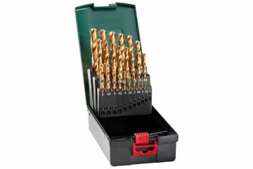 Набір свердел по металу Metabo HSS-TiN 25 предметів