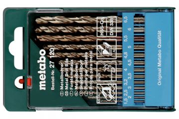 Набор сверл по металлу Metabo HSS-Co 13 предметов