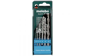 Набір свердел по металу Metabo HSS-G 6 предметів