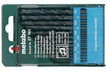 Набор сверл по металлу Metabo HSS-R 13 штук