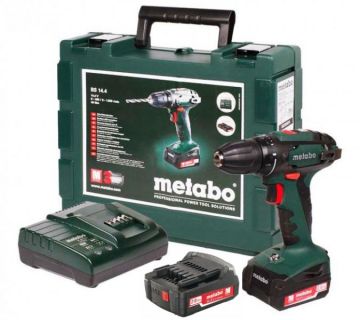 Аккумуляторный шуруповерт Metabo BS 14,4 (2.0 Ач), 10 мм