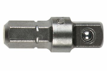 Переходник Metabo с шестигранника 1/4" на квадрат 1/4", 25 мм