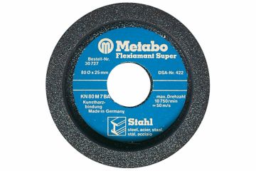 Абразивная шлифовальная чашка по металлу Metabo Ø 80x25x22,23 мм, A 80-M