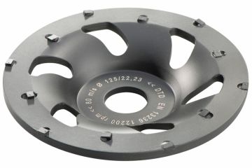 Алмазная шлифовальная чашка для эластичных защитных покрытий  Metabo Professional Ø 125x22,23 мм