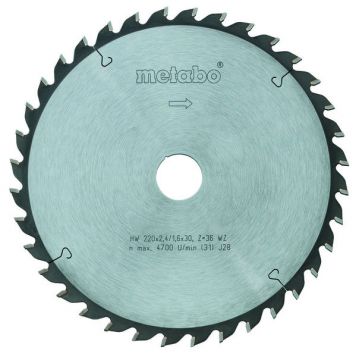 Пильный диск Metabo Power cut HW/CT 210х1.8/1.4x30, Z24 WZ 5°