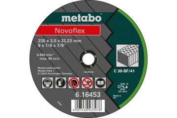 Відрізний диск по каменю Metabo Novoflex C 30, 180 мм вигнутий