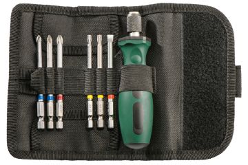 Набір біт Metabo 7 предметів з викруткою