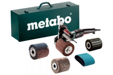 Щеточная шлифовальная машина Metabo SE 17-200 RT Set