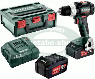 Акумуляторний шуруповерт Metabo BS 18 LT BL (4.0 Аг)