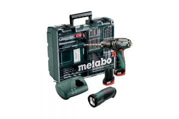 Аккумуляторный ударный шуруповерт Metabo PowerMaxx SB Basic Mobile Workshop + TLA LED