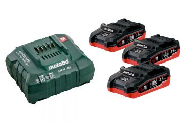 Базовий комплект Metabo LiHD 3x3.5 Аг