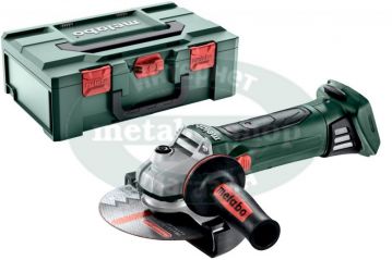 Акумуляторна болгарка Metabo W 18 LTX 125 Каркас MetaBox