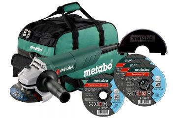 Болгарка Metabo W 750-125 Set