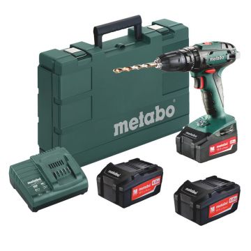 Акумуляторний ударний шуруповерт Metabo SB 18 Set 3x4.0 Аг