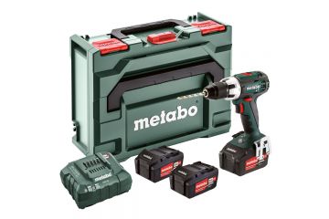 Акумуляторний шуруповерт Metabo BS 18 LT 3x4.0 Аг