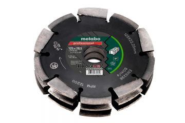 Алмазний універсальний фрезерний диск Metabo Professional CD3 UP 125x28.5x22.23 мм