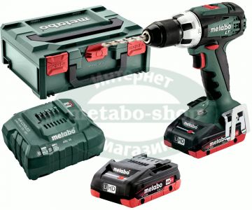 Акумуляторний шуруповерт Metabo BS 18 LT LiHD 2x4.0 Аг