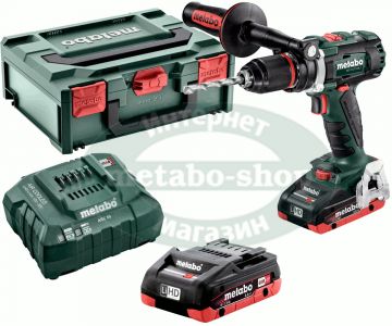 Акумуляторний шуруповерт Metabo BS 18 LTX BL I LiHD 2x4.0 Аг